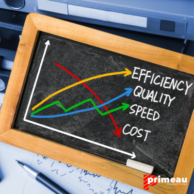 In Video Production, Do What is Efficient and Effective